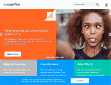 Tablet Screenshot of cognifide.com